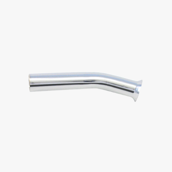 Curved avgasförlängare