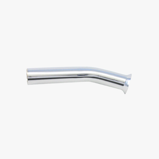 Curved avgasförlängare