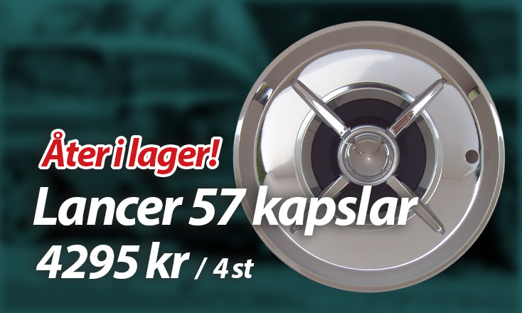 Åter i lager! Lancer 57 kapslar