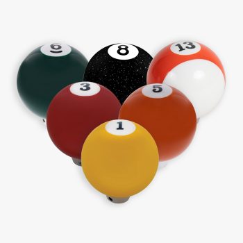 Biljardkula växelspaksknopp