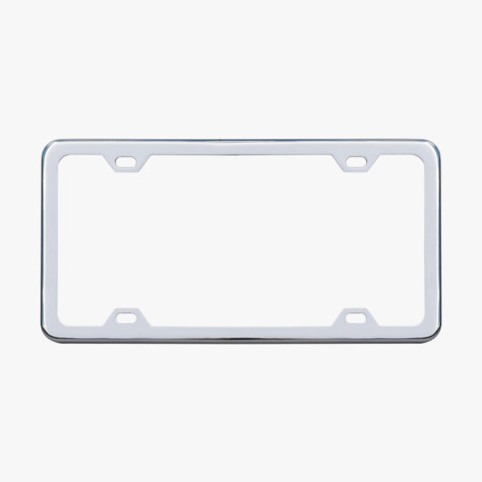 Blank nummerskyltsram smal botten