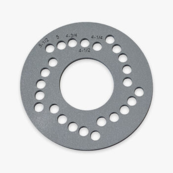 Bultmönstermätare för fälgar (bultcirkelmätare)