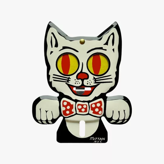 Lucky Cat License Plate Topper
