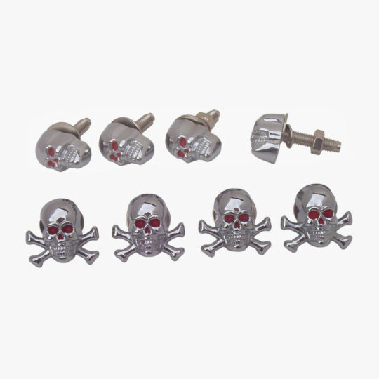 Skull nummerskyltsskruvar