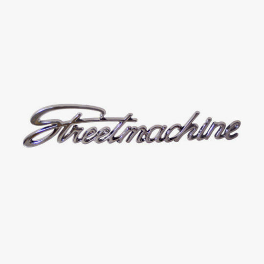Textemblem Streetmachine